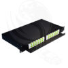 1U Sliding On Rail Modular Patch Panel – Model 03 – 24 FO (8)