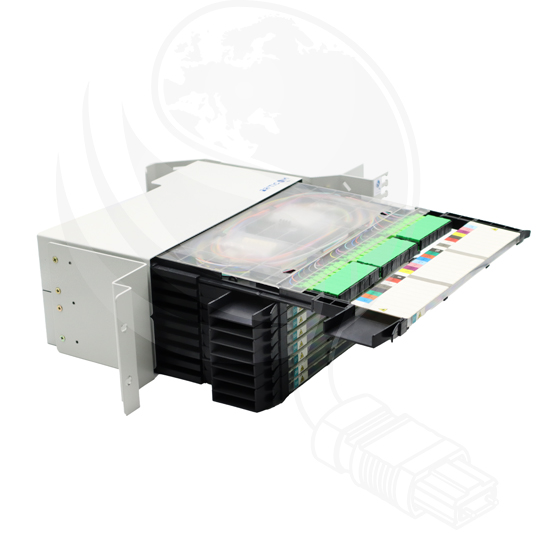 3U Easy Sliding Modular Patch Panel – Model 01 – 324 FO (7)
