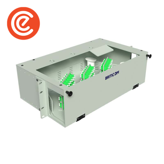 3U Pivoting Standard Patch Panel - Model 03 - 144 FO