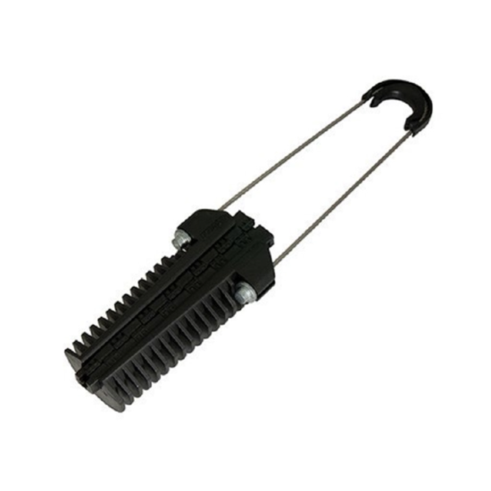 Anchoring Clamp with Enveloping Wedges