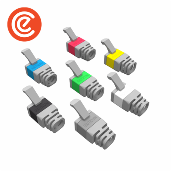 RJ45 Boot with Changeable Clip