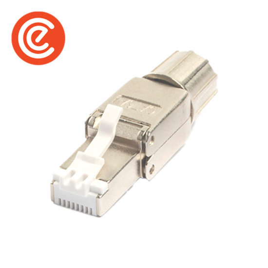 Copper Field Plugs – Tool-Free – STP Cat 6A – Model 04