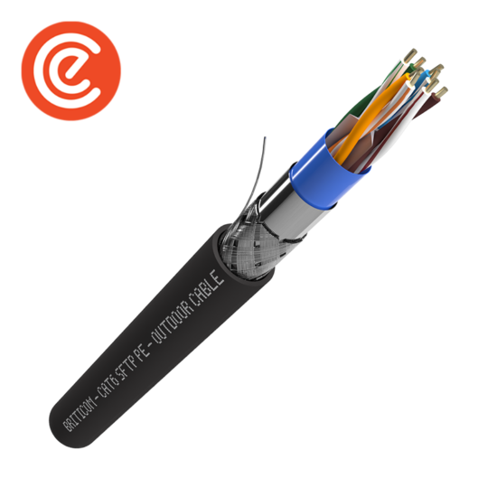 Cat 6 - Outdoor SF/UTP PE Solid LAN Cable