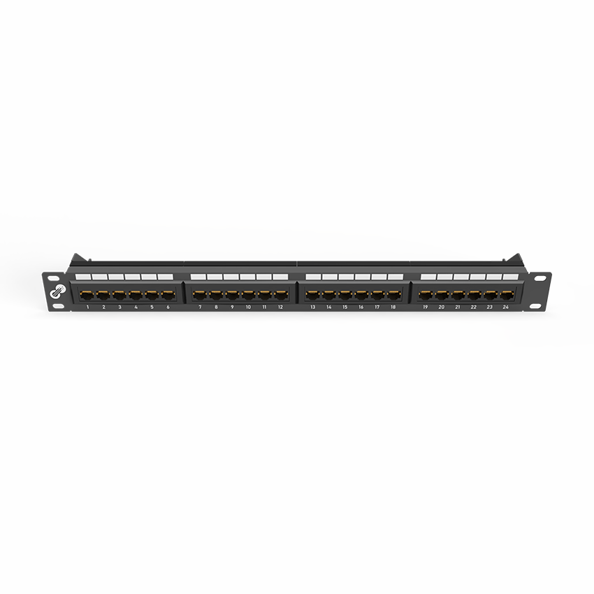 Cat 6 Patch Panel – 24 Port – UTP-Front