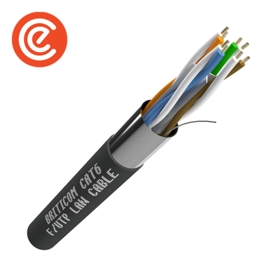 Cat 6 - F/UTP Solid LAN Cable