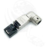 Cat 8 Field Termination Plug, STP TF Angled