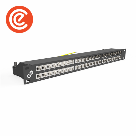 Cat 6 Patch Panel - 48 Port – STP