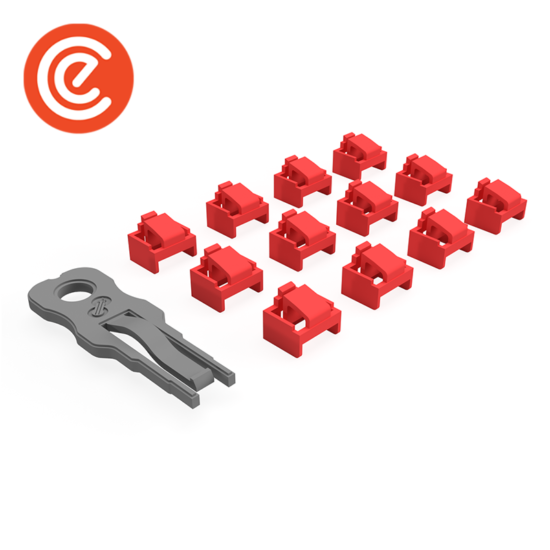 Locked RJ45 Blanks & Key