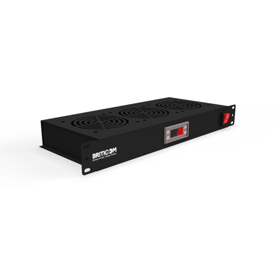 3 Fan – Rack-Mounted Fan Tray Digital Display