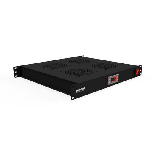 4 Fan – Rack-Mounted Fan Tray Digital Display