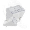 Angled RJ45 Shuttered Module