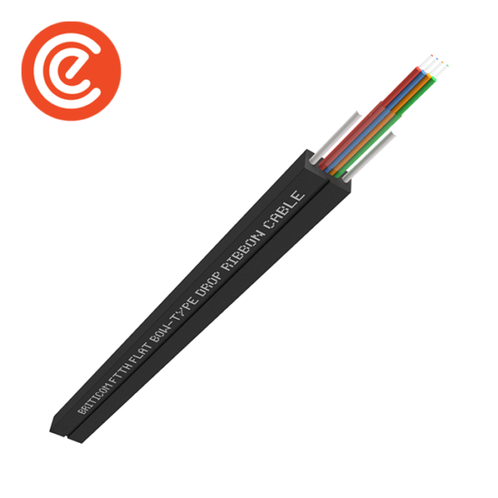 FTTH - Flat Bow-Type Drop Ribbon Cable