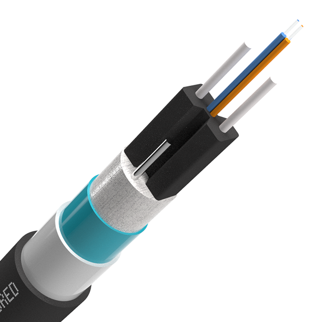 FTTH – Round Drop Armoured Butterfly-Close