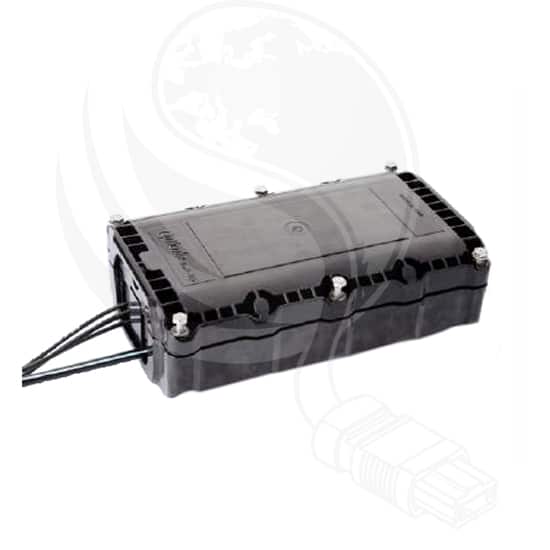 Fibre Optic Splice Closure Model 13 - Inline STDINED13M48 closed