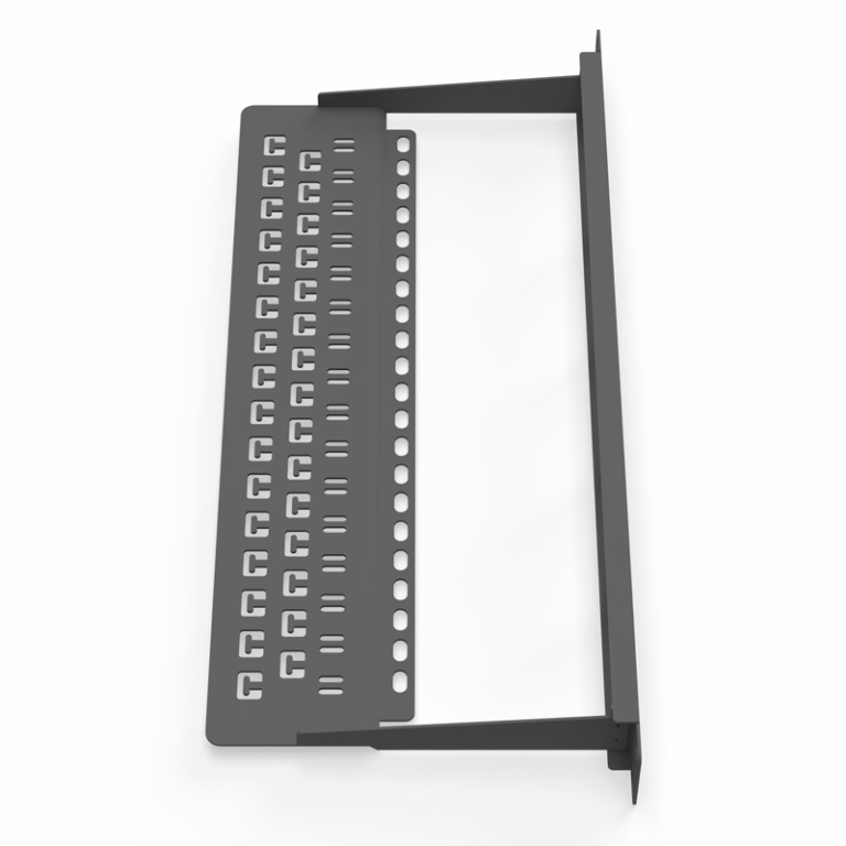 1U Ultrahigh Density Hybrid BHD Patch Panel Model 1 – Briticom