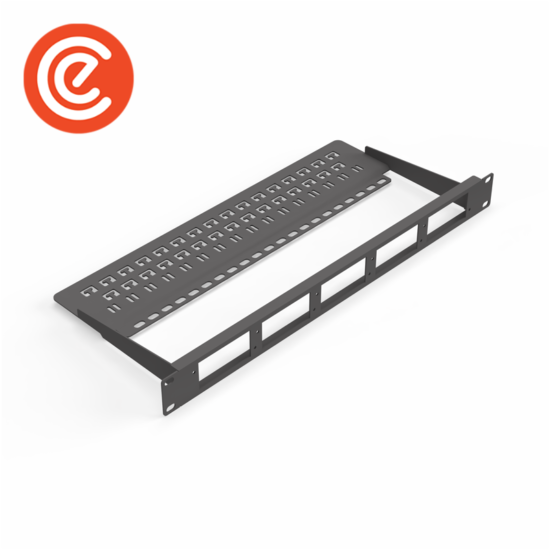 1U Ultrahigh Density Hybrid BHD Patch Panel Model 1