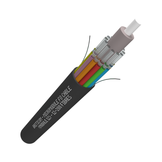 Micromodule FO Cable (Module 12) - 12-288 Fibres