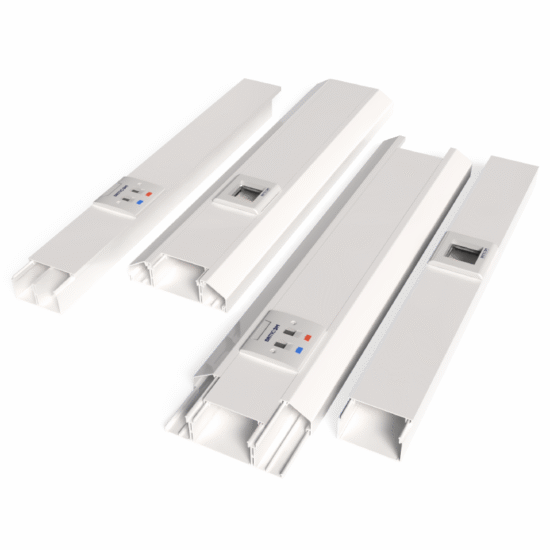 PVC Dado Trunking with Compartment