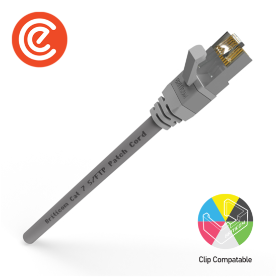 Cat 7 – Colour Clipped Patch Cords – S/FTP