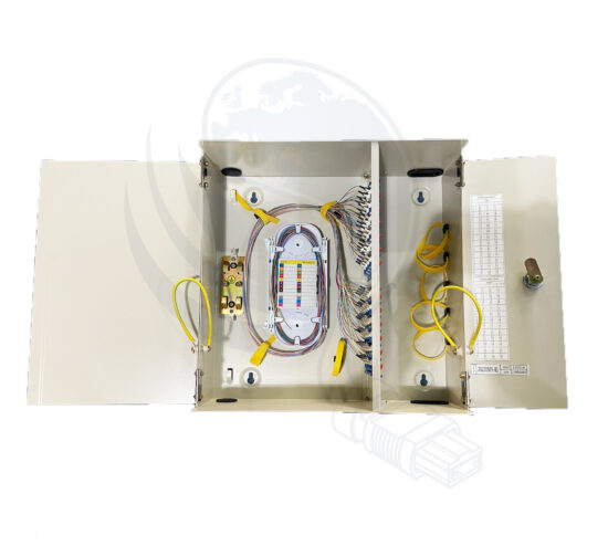 Indoor Splicing Distribution Box - Metal - Model 10 - 12 FO