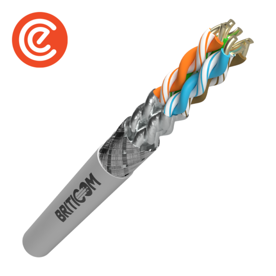 Cat 6a – S/FTP Solid LAN Cable