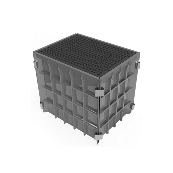 SMC Heavy Composite Manhole System - Model 02