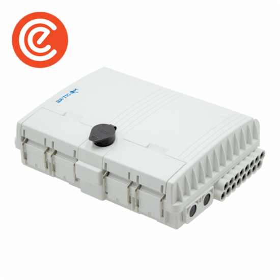 Outdoor Splicing Distribution Box - Plastic - Model 02 - 16 FO