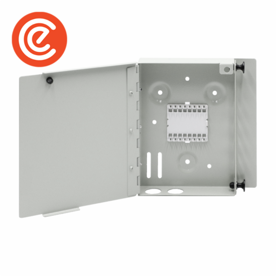 Indoor Subscriber Terminal Box - Metal - Model 03 - 12 FO