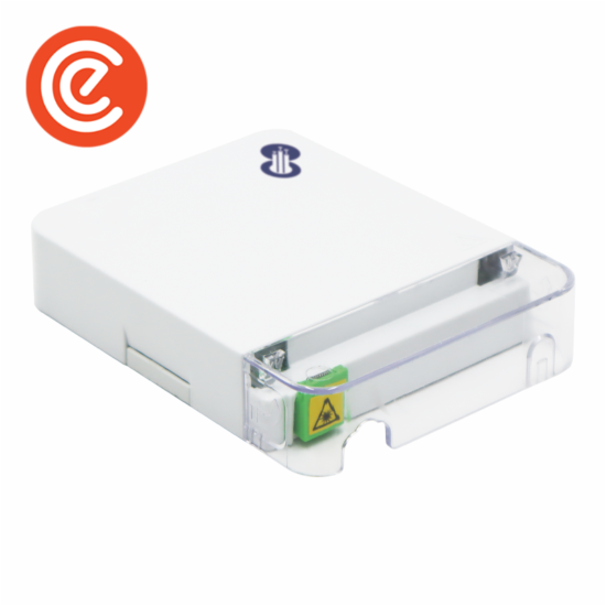 Indoor Subscriber Terminal Box - Plastic - Model 02 - 01 FO