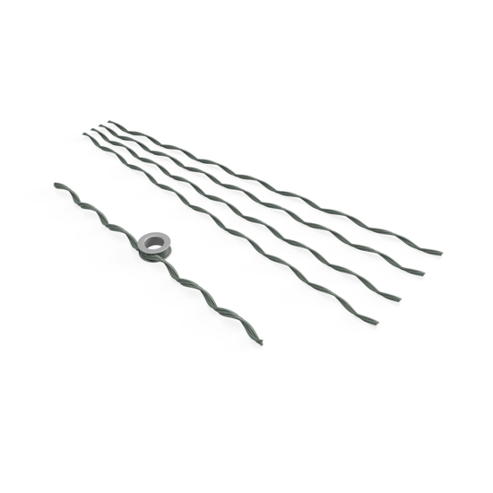 Galvanised Steel Helical Suspension up to 110m with Thimble Ring