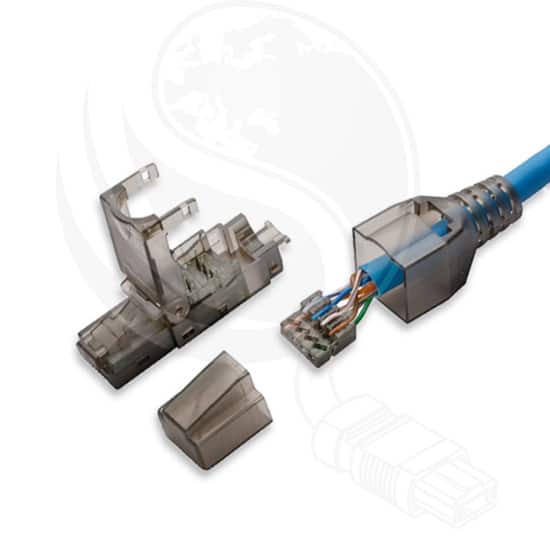 Copper Field Plugs – Tool-Free – UTP Cat 6A – Model 01 – Briticom