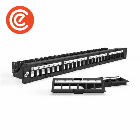 Special Cable Organiser 24 Port Modular Patch Panel - Model 02