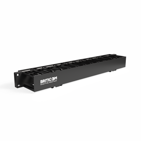 1U Cable Management Dump Panel - Plastic- Model 02