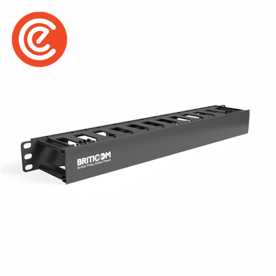 1U Cable Management Dump Panel - Plastic- Model 03