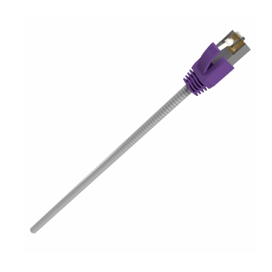 Cat 6 Patch Cord - U/FTP Vermin-Resistant Armour
